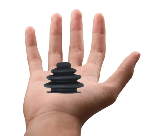 Vista 8 de AlveyTech Joystick Rubber Boot fits PG Drives Controller VSI VR2 GC Remote Plus and Q-Logic - For Electric Power Chair Wheelchair Gaiter Skirt