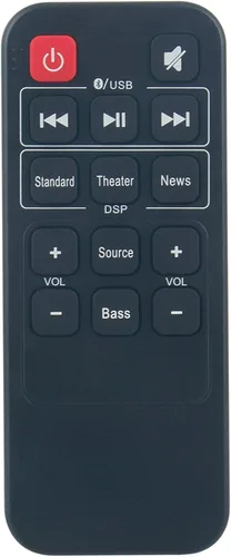 Vista 4 de RMT-HSB318 Control remoto de repuesto para Insignia Home Cinema Altavoces NS-HSB318 Soundbar Home Theater Speaker NSHSB318