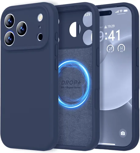 Vista 279 de LOVE 3000 Diseñada para Funda iPhone Air, Silicona Premium [Compatible con Magsafe][Forro de Microfibra Suave Anti-Rayones] Funda Protectora
