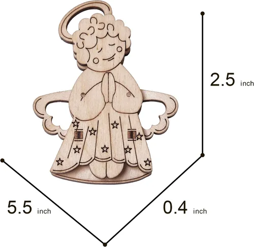 Vista 7 de Wood Trick Mini rompecabezas de madera 3D para adultos para construir [41 piezas] Juego de 4 mini rompecabezas 3D – Kit de modelo de madera