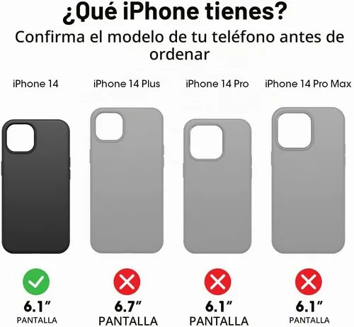 Vista 2 de OtterBox - Carcasa impermeable para iPhone 14 de la serie FRē, color negro