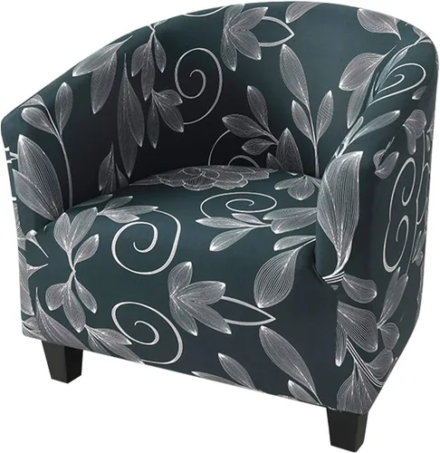 Vista 11 de HOTNIU Funda para silla de club, fundas para sillas de bañera para sillones, funda elástica para sillón, protector de silla de club, cubiertas