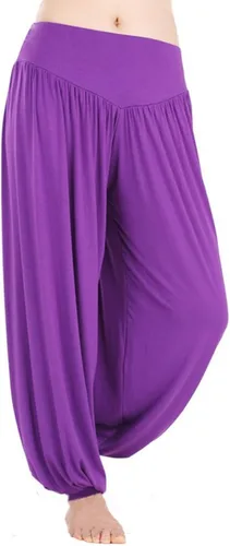 Vista 6 de Marca Hoerev pantalones de modal y elastano súper suave para yoga y pilates.