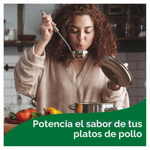 Vista 6 de Knorr Pollo Stock - Juego de 8 macetas de gel, 7.90 oz