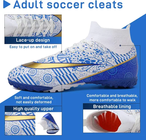 Vista 6 de GRESKY - Zapatos de fútbol para hombre AGTF