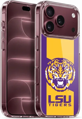 Vista 183 de Head Case Designs Funda de gel suave con licencia oficial de la Universidad Estatal de Louisiana LSU Camou compatible con Apple iPhone 7 Plus/iPhone