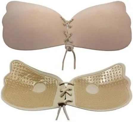 Vista 4 de Kiss Bra - Sujetador adhesivo de silicona sin tirantes para mujer, multicolor, Fresh
