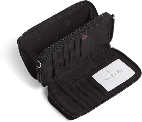 Vista 2 de Vera Bradley Microfiber All in One Crossbody Purse with RFID Protection