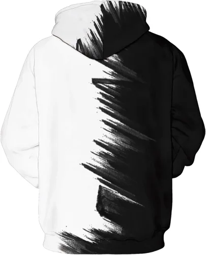 Vista 2 de Sudaderas unisex con estampado 3D Galaxy con capucha y bolsillos grandes
