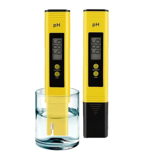 Vista 10 de Medidor de pH para agua de cultivos hidropónicos, medidor digital de ph alta precisión 0.01 con rango de medición de pH 0-14, medidor de bolsillo