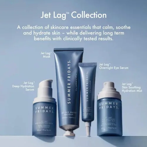 Vista 7 de Summer Fridays Jet Lag Skin Soothing Hydration Face Mist - Spray facial ultrafino e hidratante calmante para la piel, spray facial y niebla