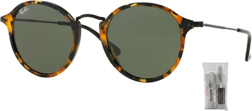 Vista 2 de Ray-Ban RB2447 ROUNDCLASSIC Sunglasses For Men For Women BUNDLE with Designer iWear Complimentary Eyewear Care Kit