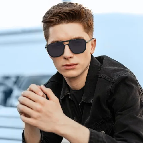 Vista 3 de Duduma Premium Classic Polarized Sunglasses for Men Women Fashion Sun glass UV400 Protection Shades ZC802