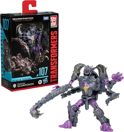 Vista 3 de Transformers Toys Studio Series Deluxe Rise of the Beasts 107 Predacon