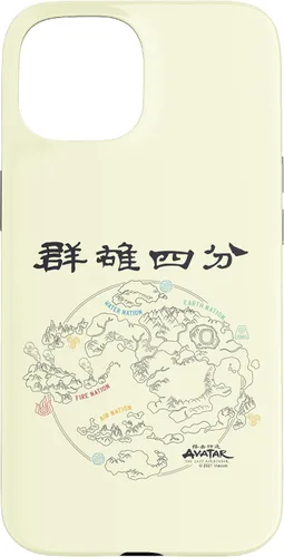 Vista 6 de Funda para iPhone 16 Avatar: The Last Airbender World Map