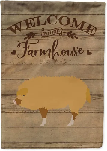 Vista 296 de Caroline's Treasures CK6823GF Coypu Nutria River Rat Welcome Garden Flag - Bandera decorativa para patio exterior, patio, obras de arte