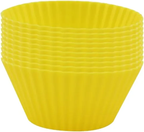 Vista 6 de AKOAK Tazas antiadherentes de silicona reutilizables para hornear, moldes para pasteles, accesorios de cocina para hornear, herramientas para hacer
