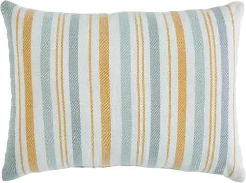 Vista 21 de Indigo Ink - Almohadas decorativas para sofá o cama, decoración bohemia del hogar, almohada redonda de algodón de 20 x 20 pulgadas con borlas