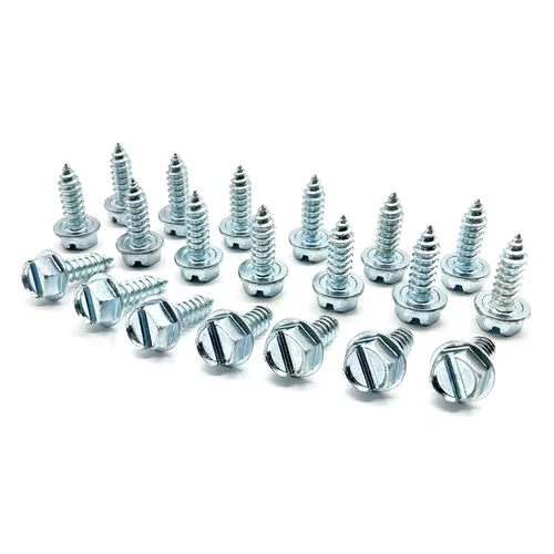 Vista 16 de BoltsandNuts Paquete de 4 tuercas para matrícula, tuercas de retención de nailon de 1/4 pulgadas para automóviles, camiones, SUV