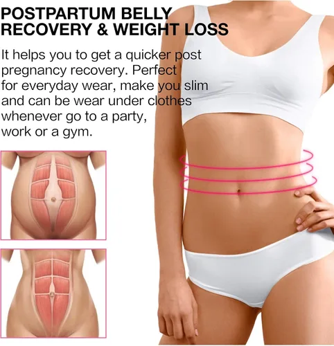 Vista 4 de SHAPERX Latex Waist Trainer for Women 4 Hooks Waist Cincher Corset Hourglass Body Shaper Girdle