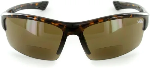 Vista 2 de Stone Creek MX1" - Gafas de sol de lectura bifocales para hombre, ámbar (Tortoise w Amber Lens)