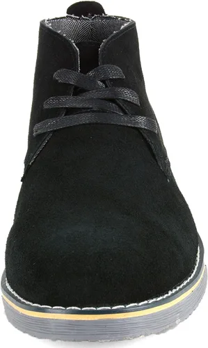 Vista 7 de Alpine Swiss Beck - Botas Chukka de ante genuino para hombre