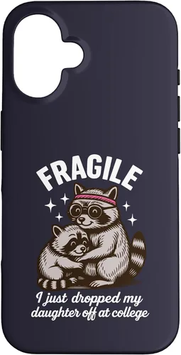 Vista 28 de Fragile I Just Dropped My Daughter Off at College Parents Case for iPhone XR