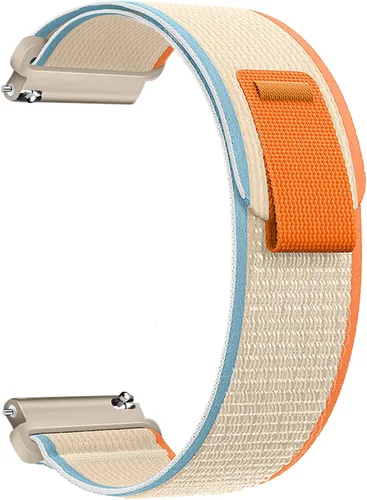 Vista 17 de Correa de nylon compatible con Samsung Galaxy Watch 7/FE/6/5 Pro 4 3/Watch 4 6 Classic/Active/Gear S2 S3 Frontier, correa de bucle deportivo de 20
