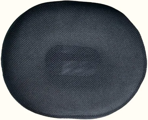 Vista 4 de Almohada embarazada para el coxis Hemorroides Cojín de asiento Estera de la cama Almohada Donut Almohada Cómodo Sentado Negro Malla