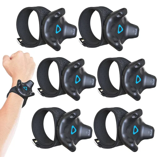 Vista 28 de Skywin VR Tracker Belt & VR Tracker Straps for HTC Vive System, 2 Pack Adjustable Belt and Hand Straps for VR Full Body Tracking