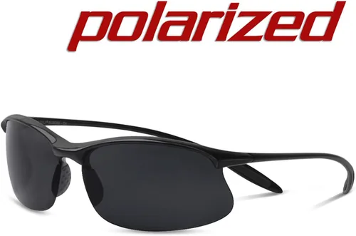Vista 3 de JULI - Gafas de sol deportivas polarizadas para hombres y mujeres, marco irrompible Tr90 para correr, pescar, béisbol, conducir, MJ8002