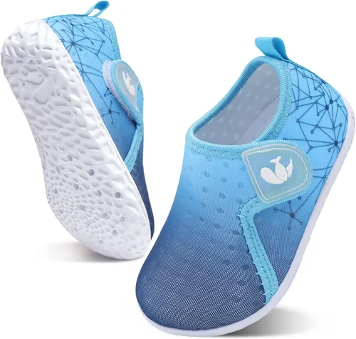 Vista 2 de FEETCITY - Zapatos deportivos acuáticos para bebés, niños y niñas, zapatos de agua de secado rápido para playa y piscina