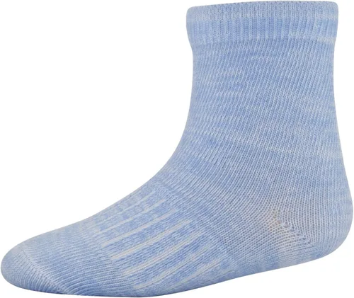 Vista 6 de PEDS Calcetines de crecimiento unisex para bebés con bolsa de lavandería de malla, 8 pares