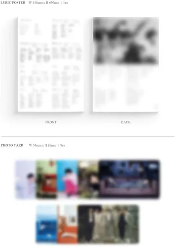 Vista 4 de BTS Be Deluxe Edición Limitada (Incl. Póster, decoración al azar, set de Photocard transparente de BTS)