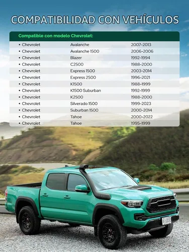 Vista 3 de YHTAUTO Espaciadores de rueda 6x5.5 de 2 pulgadas. Compatible con Chevrolet Silverado, Tahoe, C/K, GMC Sierra, Yukon, Cadillac Escalade Negro