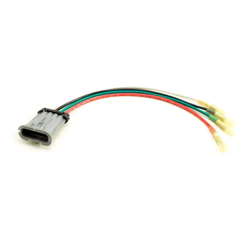 Vista 6 de Arnés de reparación de cables SaltDogg SHPE1500, SHPE2000 y más (kit masculino + hembra, taladro (4 pines))