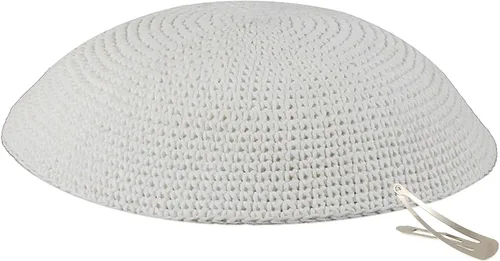 Vista 6 de Zion Judaica - Paquetes de Kipá de punto de calidad a granel, Kipppot o Kippas individuales, clips Kipa gratis incluidos