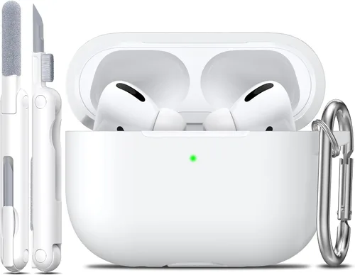 Vista 11 de R-fun for AirPods 2nd/1st Case Silicone Cover, Banana Violet Violeta plátano