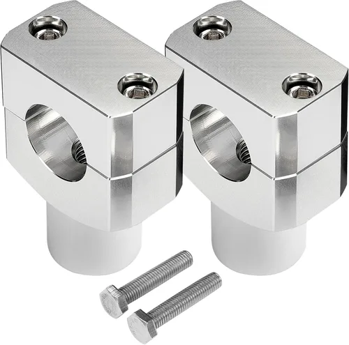 Vista 8 de KEMIMOTO Elevadores de manillar de motocicleta de 1 pulgada, elevadores de motocicleta de aleación de aluminio, altura de elevación de 1.5 pulgadas