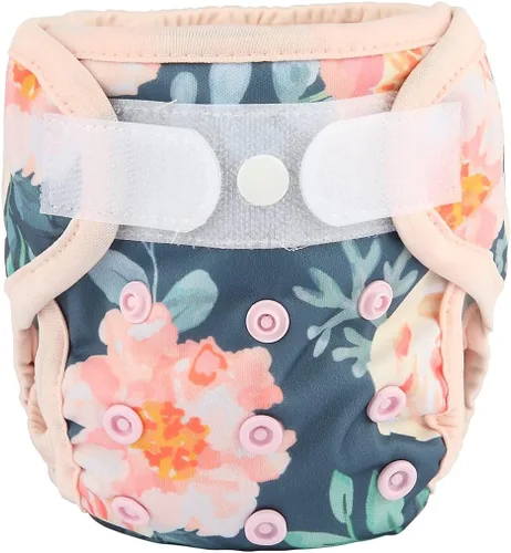 Vista 11 de Funda para pañales para recién nacidos con broche y pestaña de lavado, material PUL, 1 unidad