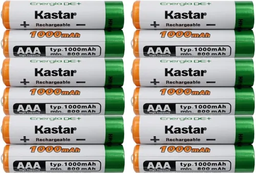 Vista 11 de Kastar 2 piezas de repuesto de batería para Panasonic KX-TG9544B TG9545B G9546B TG9581B TG9582B TGA101 TGA101S TGA106 TGA106M TGA401B TGA401B