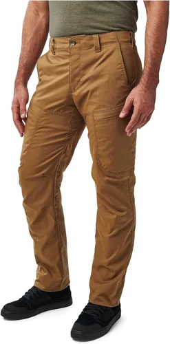Vista 2 de 5.11 Pantalón Tactical Ridge para hombre, tejido elástico Flex-Tac, cintura cómoda, estilo 74520