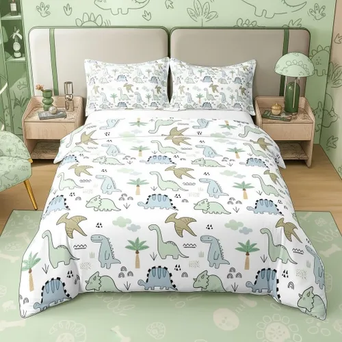 Vista 21 de Castle Fairy Juego de funda de edredón con estampado de leopardo, 100 % algodón natural, juego de funda de edredón de guepardo africano con 1 funda