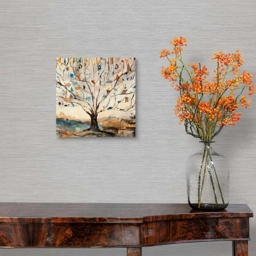 Vista 4 de CANVAS ON DEMAND Lienzo decorativo para pared de árbol de Merkaba por Jodi Maas, abstracto, contemporáneo, moderno, bellas artes, decoración