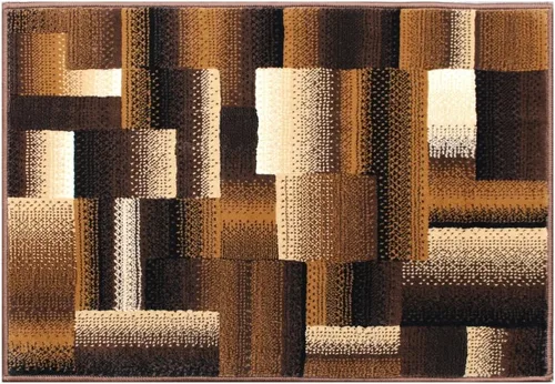 Vista 28 de Masada Rugs, Alfombra de Área Moderna Contemporánea, Azul Gris Negro (2 Pies X 3 Pies) Tapete