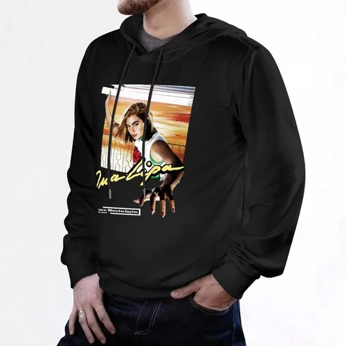 Vista 4 de Androbles Sudadera deportiva con capucha de manga larga para hombre
