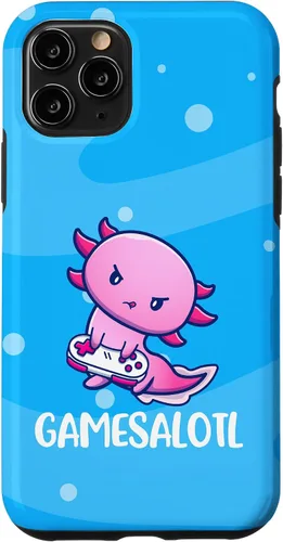 Vista 29 de Gamesalotl Axolotl Nice Game Video Game Case for iPhone 17