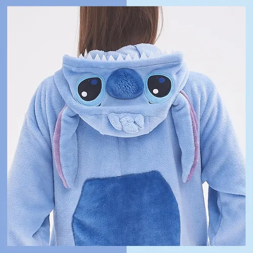 Vista 3 de GONAAP Unisex Adult Onesie Pajamas Animal One Piece Costume Cosplay Sleepwear