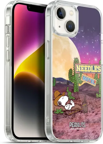 Vista 84 de Head Case Designs Funda de gel con licencia oficial de Peanuts Nebula Cactus Needles Snoopy Space Cowboy [protección de grado militar] compatible