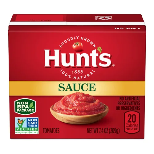 Vista 9 de Hunt's Salsa de tomate, apta para dieta cetogénica, 33.5 onzas, paquete de 6